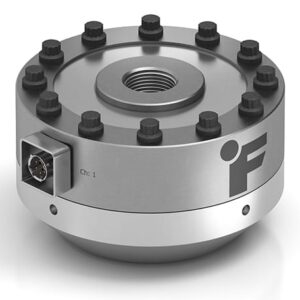 FUTEK LCF505 Flachform Kraftsensor mit Steckeranschluss, Zug und Druck