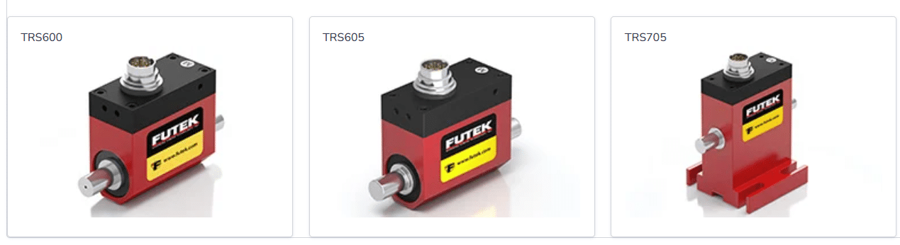 Drehmomentsensoren von FUTEK für hohe Drehzahlen